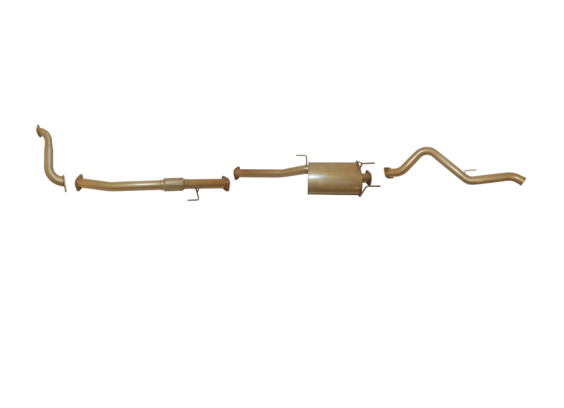 Pacemaker King Brown | Single 3" Turbo Back Exhaust with Muffler | Holden Colorado 7 Wagon 2.8L TD 2012-2016 | KB5210-XXMX