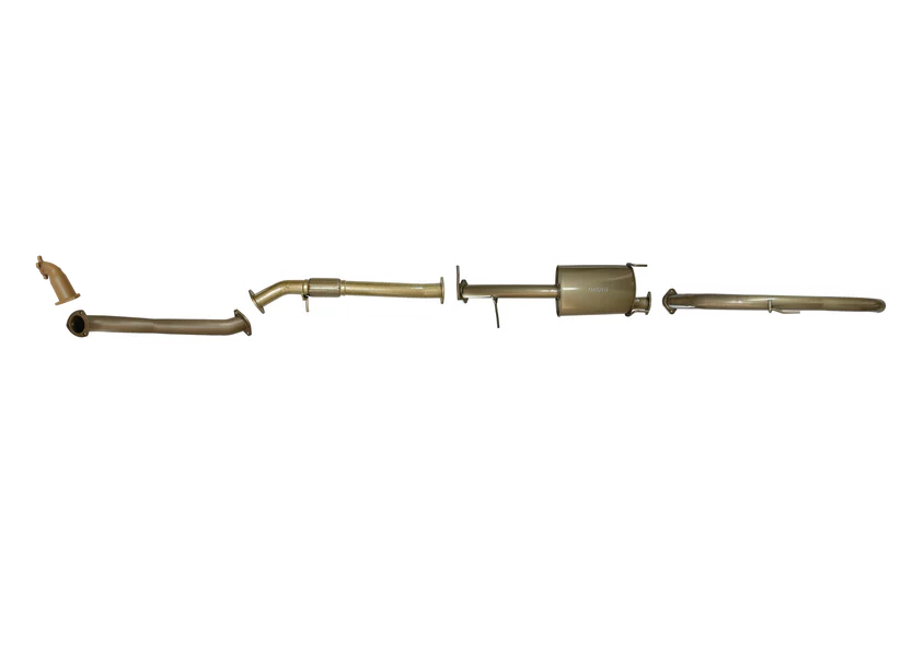 Pacemaker King Brown | Single 3" Turbo Back Exhaust with Muffler | Mazda BT-50 2.5L & 3.0L TD 2006-2011 | KB8000-XXMX