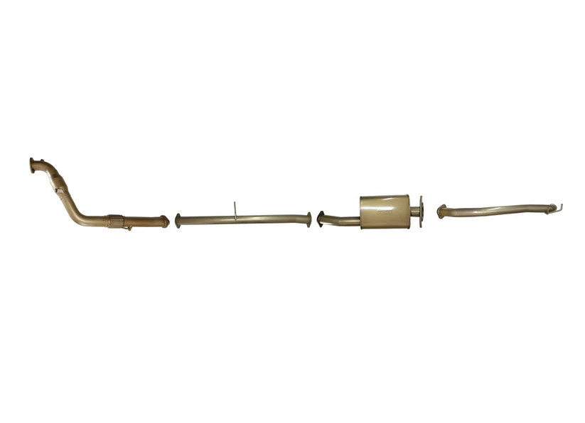 Pacemaker King Brown | Single 3" Turbo Back Exhaust with Cat & Muffler | Mazda BT-50 3.2L TD 2011-2016 | KB8010-XCMX