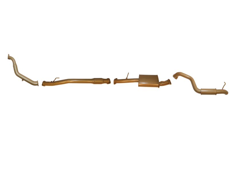 Pacemaker King Brown | 3" Turbo Back Exhaust Kit | Mitsubishi Challenger PB/PC 2.5L TD Manual | KB9200-XXMR