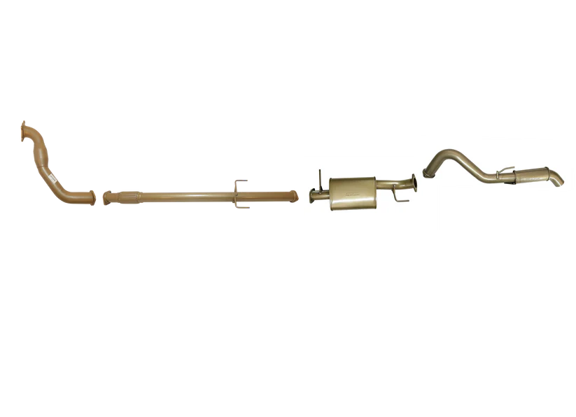 Pacemaker King Brown | Single 3" Turbo Back Exhaust with Cat & Muffler | Mitsubishi Triton ML 3.2L TD 2006-2009 | KB9100-XCMR