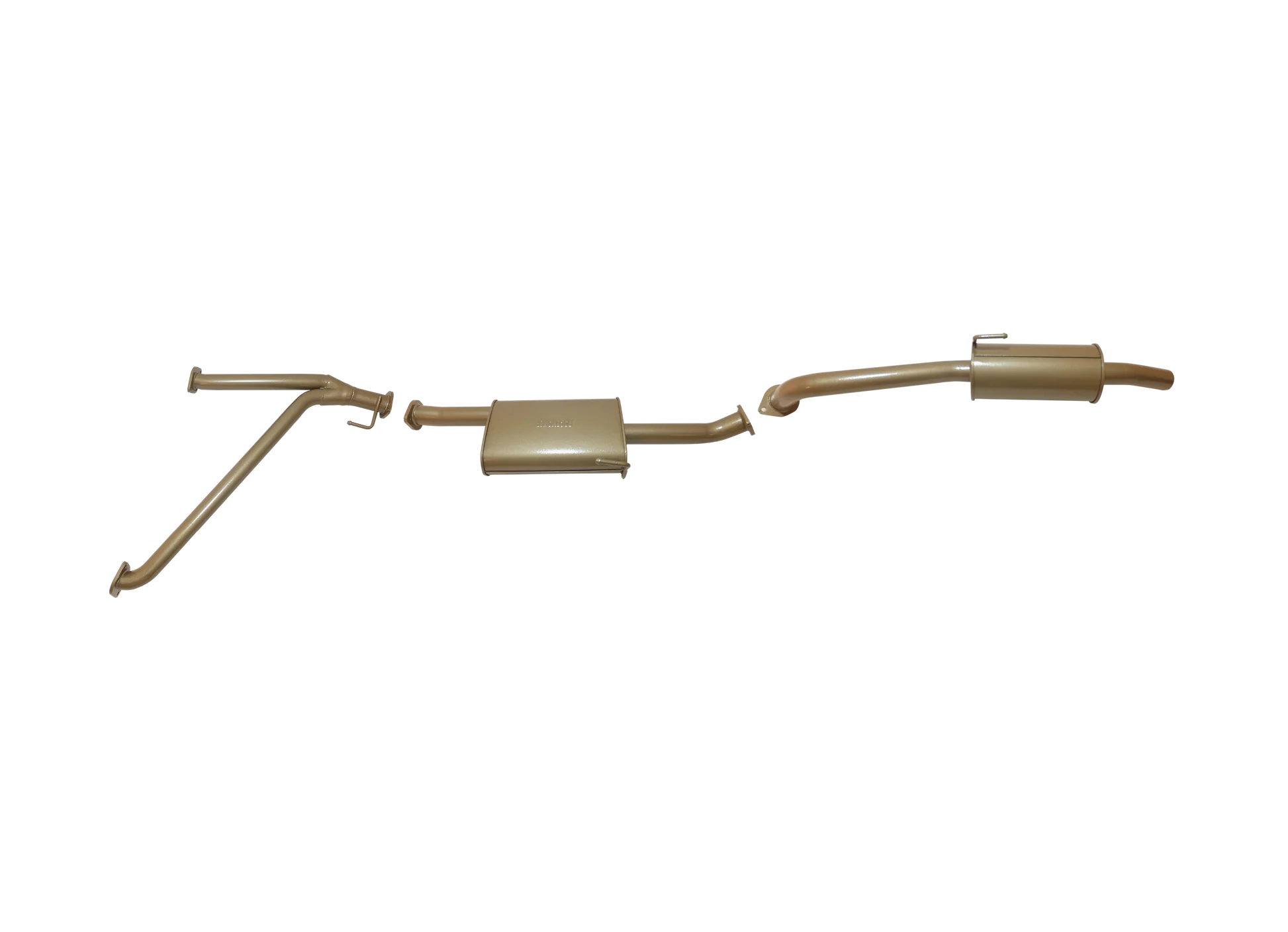Pacemaker King Brown | Single 2.5" Exhaust System with Muffler | Nissan Navara D40 4.0L Petrol V6 | KB9415-XXMR