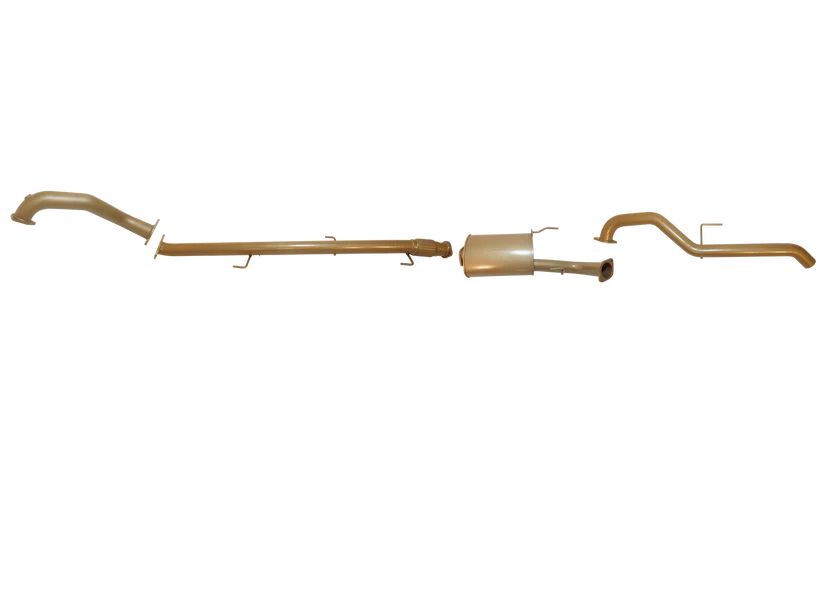 Pacemaker King Brown | 3" Exhaust Kit | Nissan Navara D40 3.0L V6 TD Manual Non-DPF | KB9412-XXMX