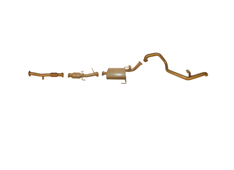 Pacemaker King Brown | Single 2.5" Exhaust Kit with Cat | Nissan Patrol GQ 4.2L EFI Petrol LWB 1987-1997 | KB9505-XCMX