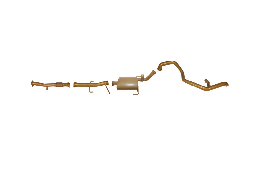 Pacemaker King Brown | Single 2.5" Exhaust System with Muffler | Nissan Patrol GQ LWB 4.2L Diesel & Petrol | KB9505-XXMX