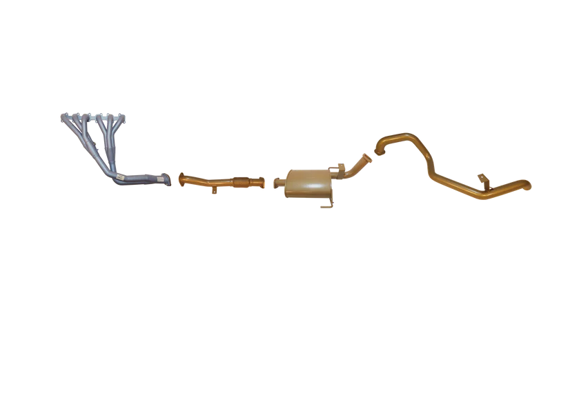 Pacemaker King Brown | Single 2.5" Exhaust with Headers | Nissan Patrol GQ SWB 4.2L Diesel | KB9506-HXMX