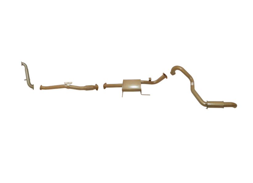 Pacemaker King Brown | 3" Exhaust Kit | Nissan Patrol GU Ute & Wagon 3.0L TD Non-DPF | KB9510-XXMR