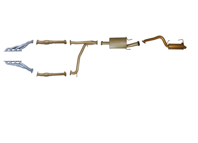 Pacemaker King Brown | Single 3" Exhaust Kit With Headers & Cats | Nissan Patrol Y62 Series 1-3 5.6L V8 2013–2017 | KB9520-HCMR