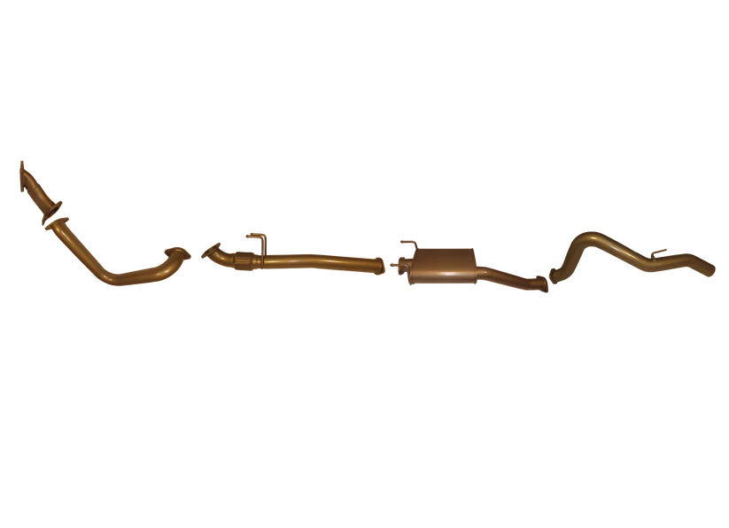 Pacemaker King Brown | Single 3" Exhaust Kit | Toyota Hilux 3.0L TD 1997-2005 | KB12100-XXMX