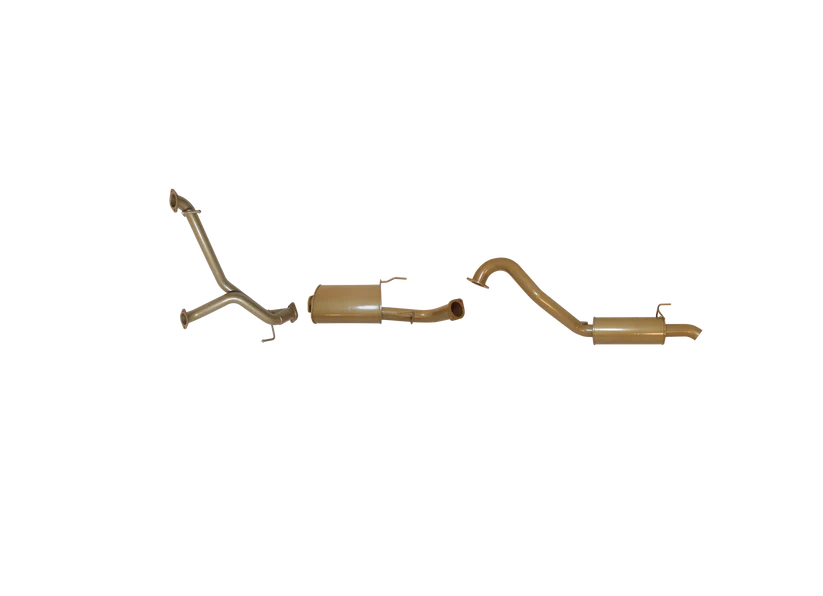 Pacemaker King Brown | Single 3" Exhaust Kit | Toyota Landcruiser 100 Series V8 4.7L 1998-2008 | KB12028-XXMR