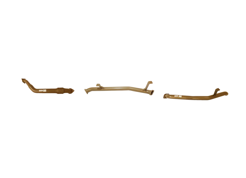 Pacemaker King Brown | 3" Centre Pipe Only Kit | Toyota Landcruiser 76 Series V8 4.5L Wagon 2007-2016 (Non-DPF) | KB12006-XXXX