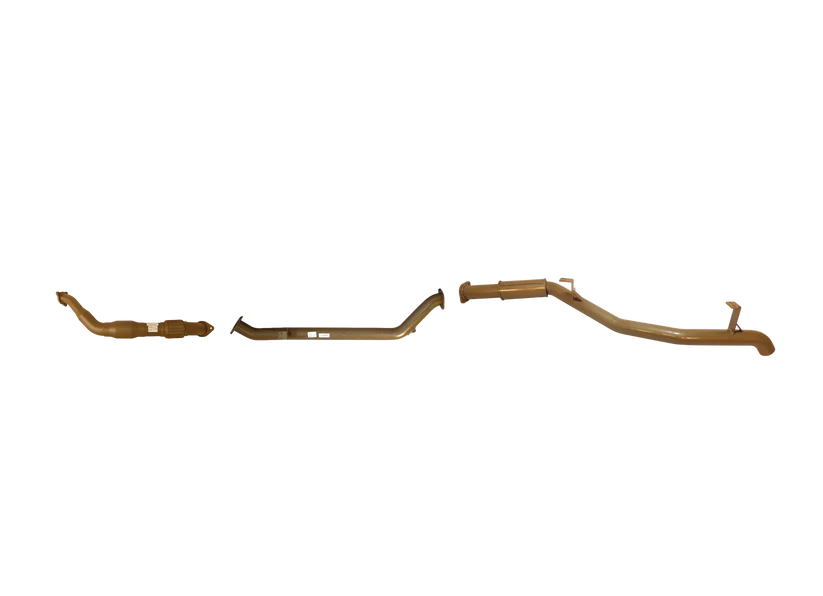 Pacemaker King Brown | Single 3" Turbo Back Exhaust with Cat & Resonator | Toyota LandCruiser 79 Dual Cab 2012–08/2016 | KB12009-XCXR