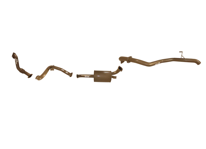 Pacemaker King Brown | Single 3" Factory Turbo Back Exhaust Kit | Toyota Landcruiser 80 Series 4.2L Turbo Diesel 1990–1997 | KB12012-XXMX