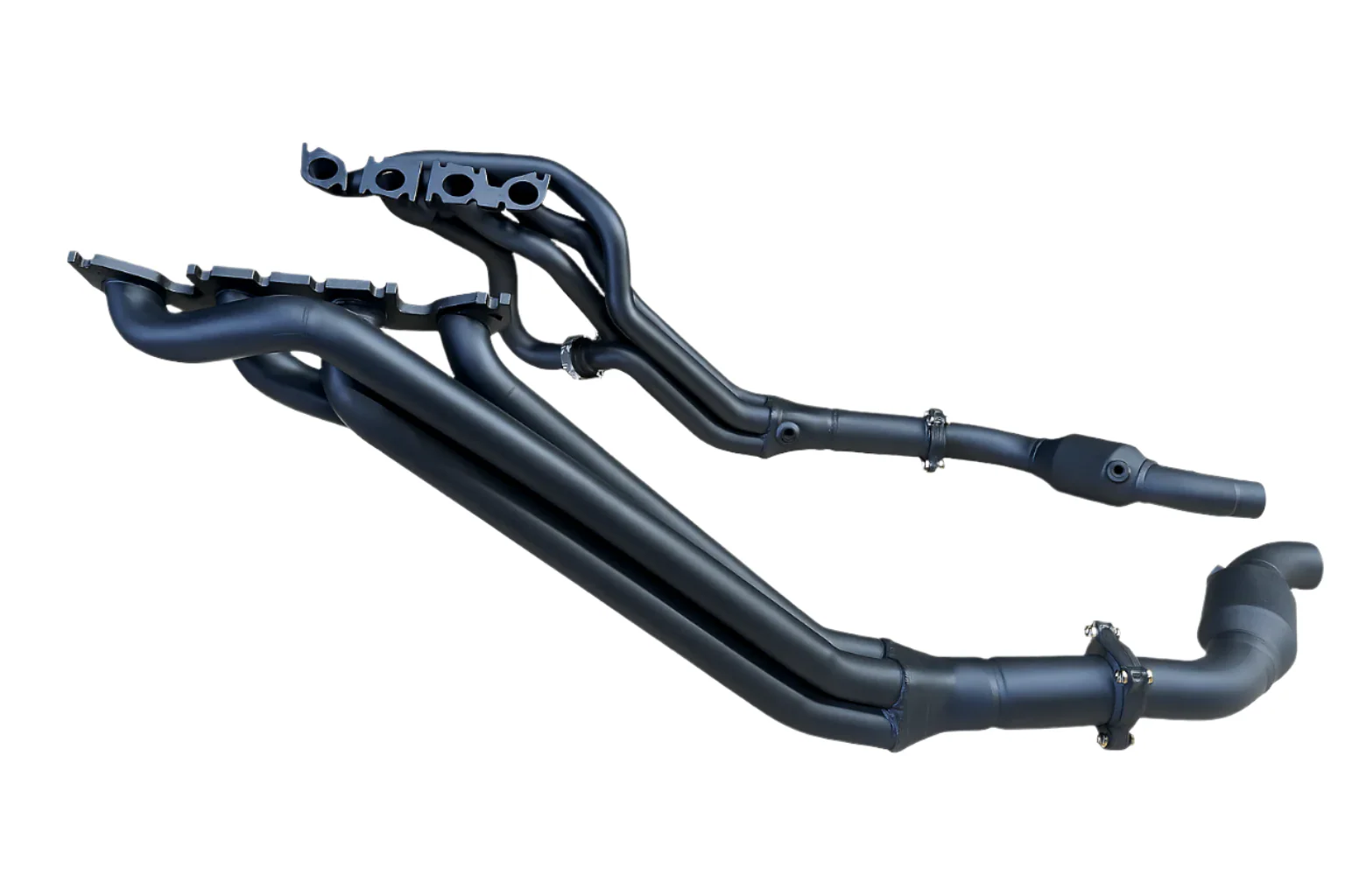 Manta | Twin 3" Headers & Cats Kit with 1 7/8" Headers | Mustang FM FN FO V8 2015–2023