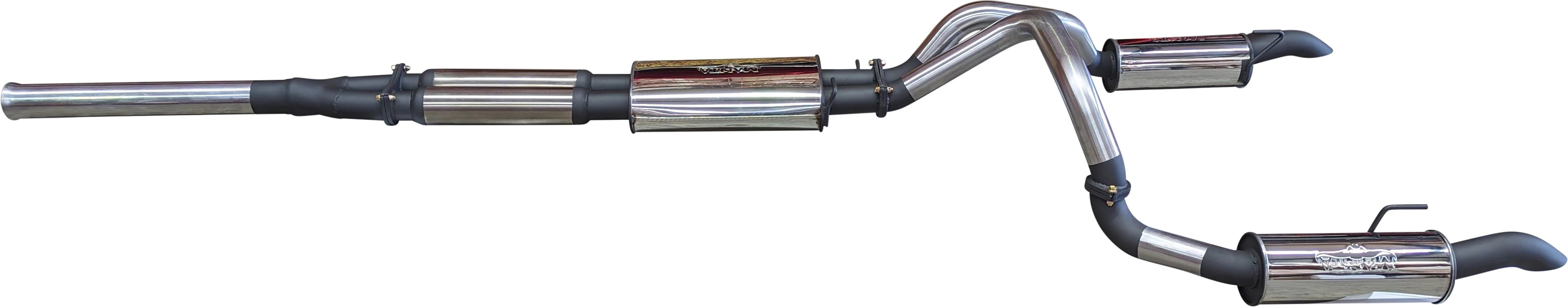 Manta | 3" Cat Back Exhaust System with Centre & Rear Muffler | Chevrolet Silverado 1500 ZR2 6.2L V8 Ute 2022–2024