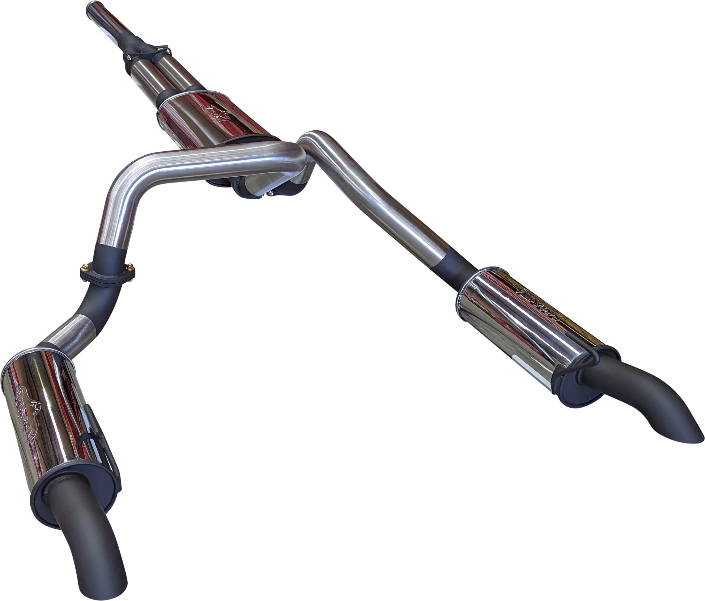 Manta | 3" Cat Back Exhaust System with Centre & Rear Muffler | Chevrolet Silverado 1500 ZR2 6.2L V8 Ute 2022–2024 - Image 4
