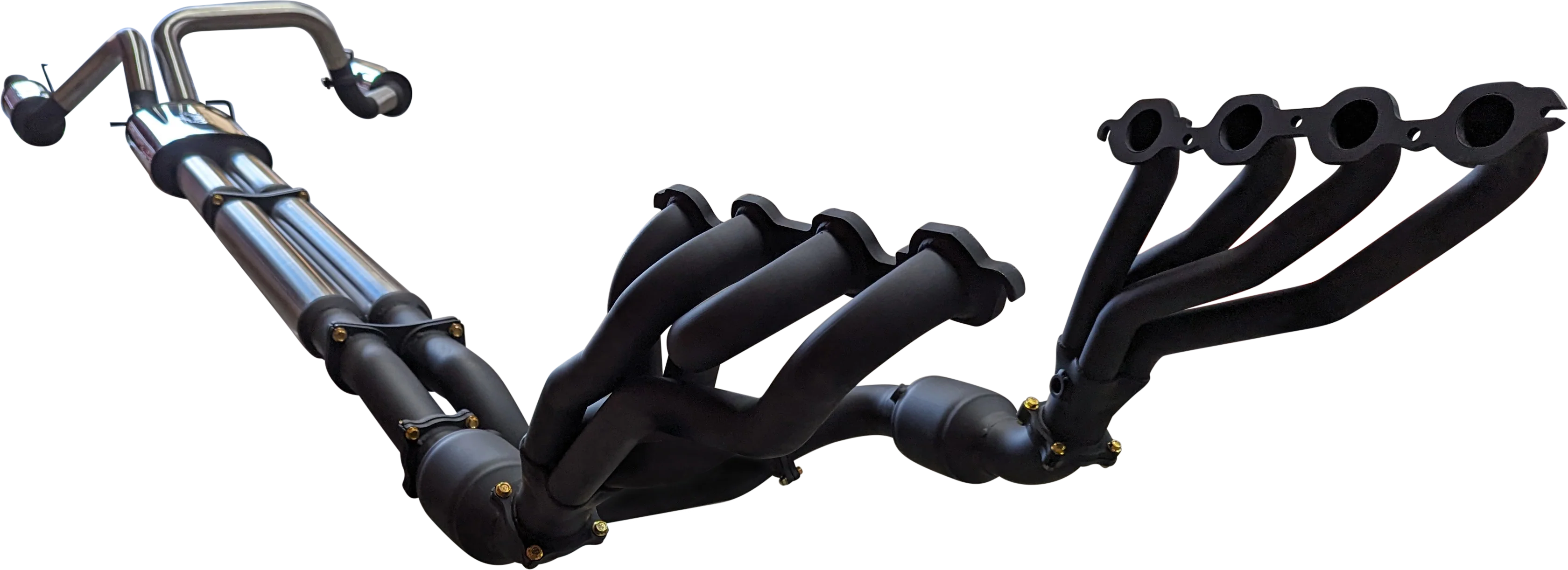 Manta | Twin 3" Full Exhaust System with 1 3/4" Extractors & Cats | Chevrolet Silverado 1500 ZR2 6.2L V8 Ute 2022–2024 - Image 10