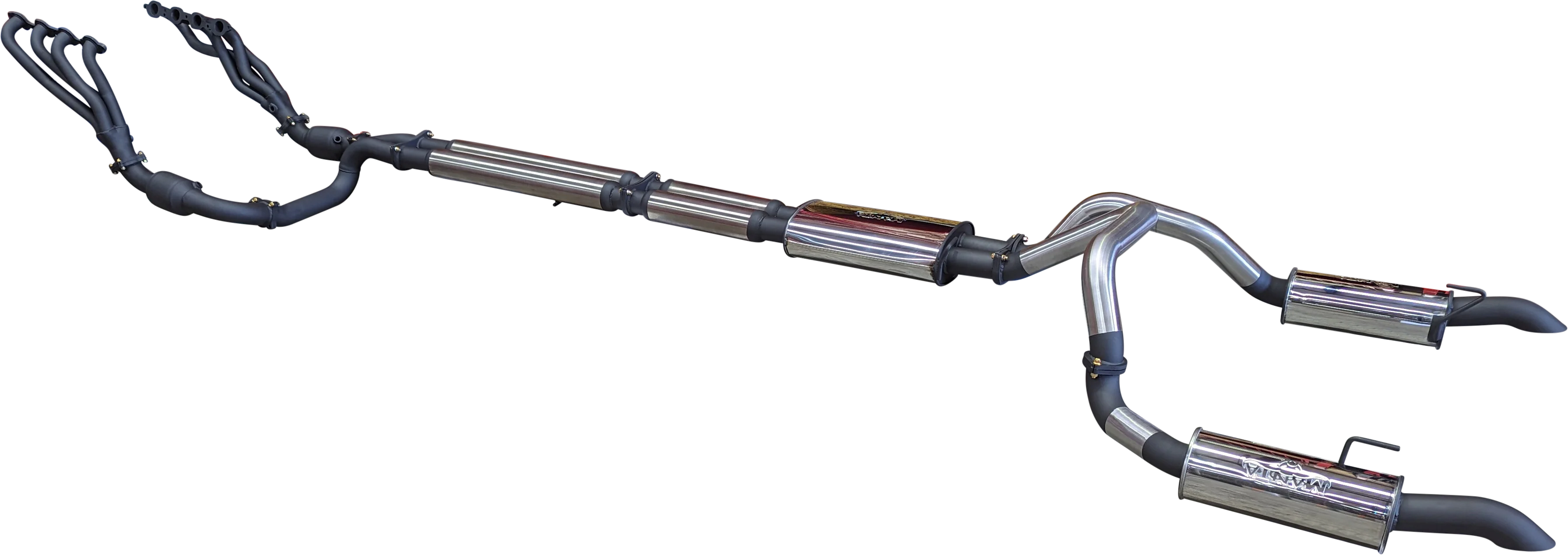 Manta | Twin 3" Full Exhaust System with 1 3/4" Extractors & Cats | Chevrolet Silverado 1500 ZR2 6.2L V8 Ute 2022–2024 - Image 3