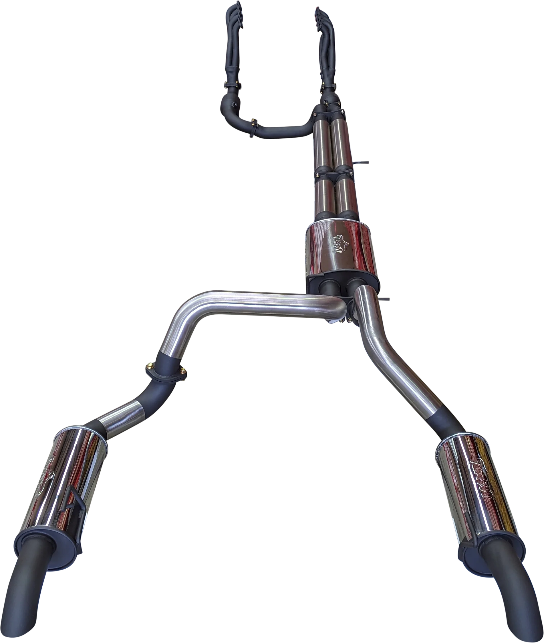 Manta | Twin 3" Full Exhaust System with 1 3/4" Extractors & Cats | Chevrolet Silverado 1500 ZR2 6.2L V8 Ute 2022–2024 - Image 5