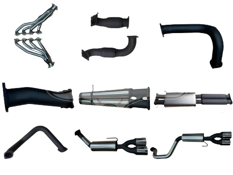 Manta | Twin 3" Full Exhaust System with 1 3/4" HPC Coated Extractors & Cats | Chevrolet Silverado 1500 ZR2 6.2L V8 Ute 2022–2024