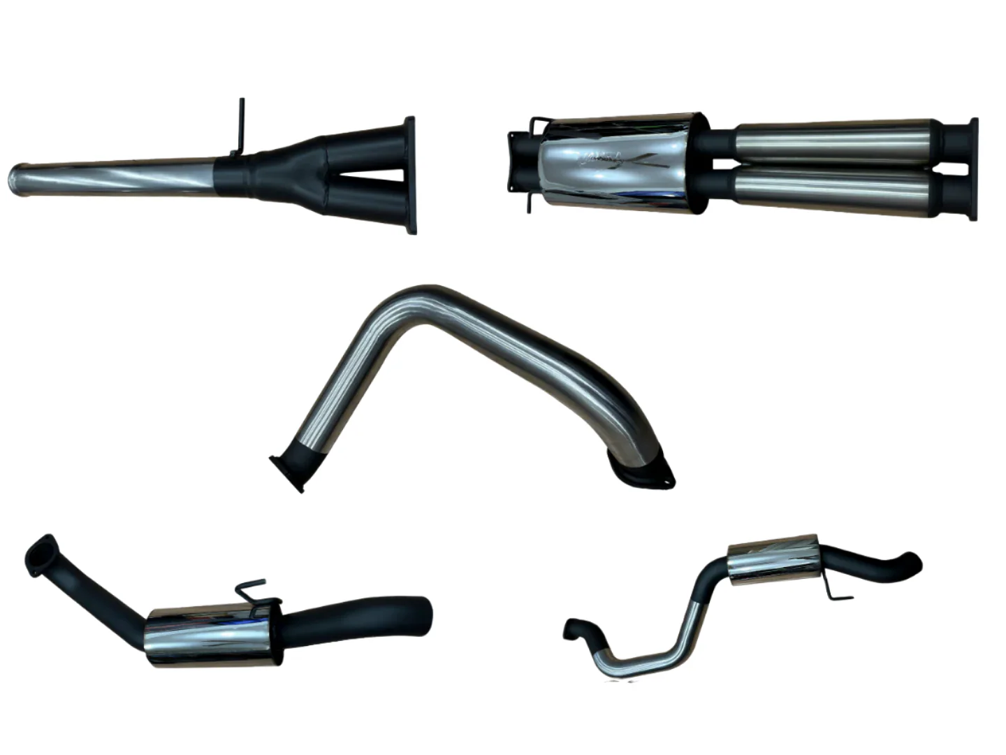 Manta | Twin 3" Cat Back Exhaust System with Centre & Rear Muffler | Chevrolet Silverado 1500 6.2L V8 Ute 2019–2024 - Image 2