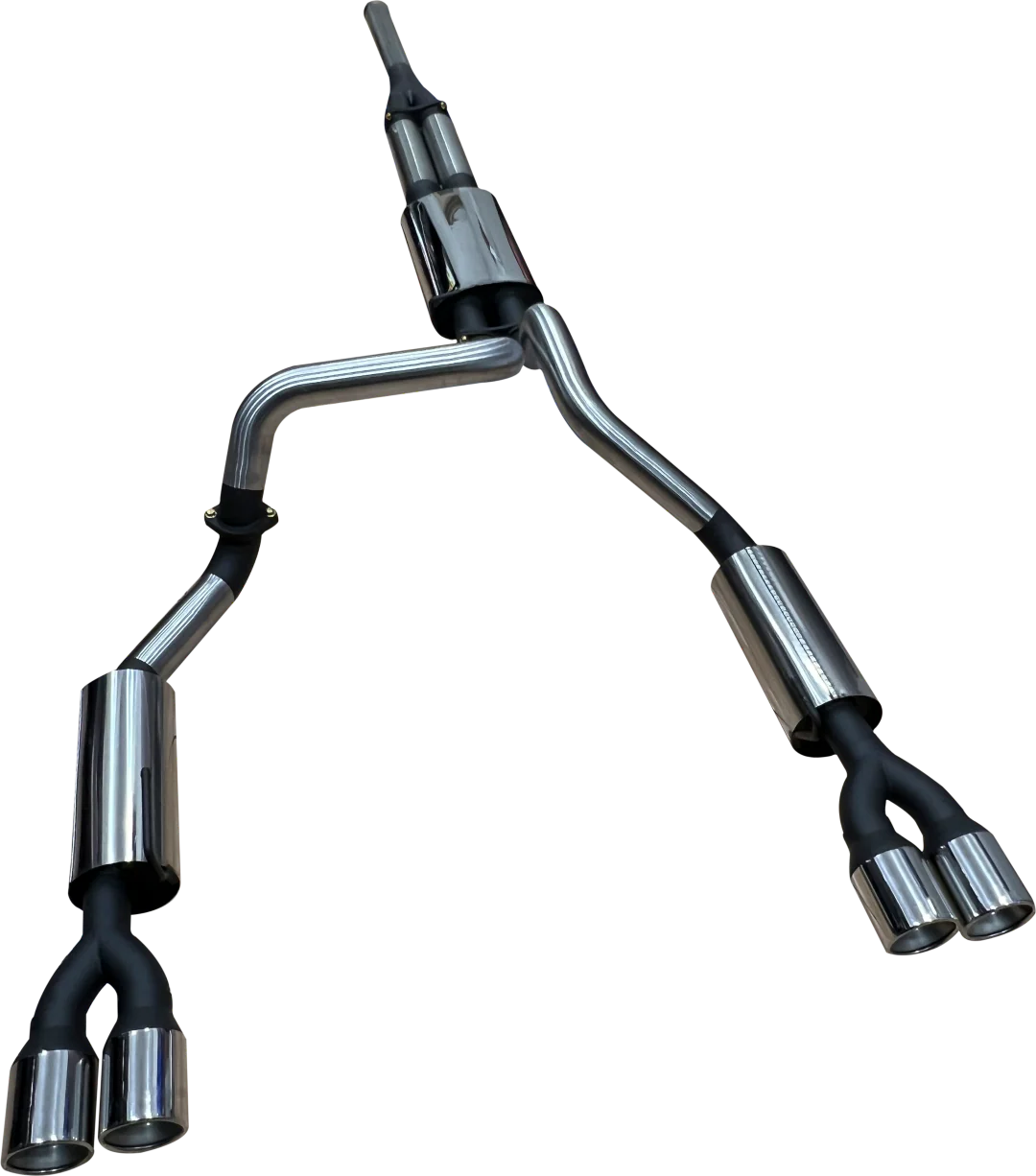Manta | Twin 3" Cat Back Exhaust System with Quad Tips | Chevrolet Silverado 1500 6.2L V8 Ute 2019–2024 - Image 3