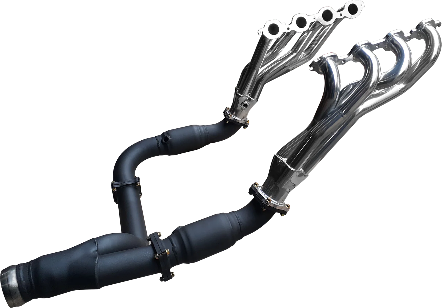 Manta | 3" Headers & Cats with Ceramic Coated Extractors & Y-pipe | Chevrolet Silverado 1500 ZR1 ZR2 6.2L V8 Ute 2019–2024