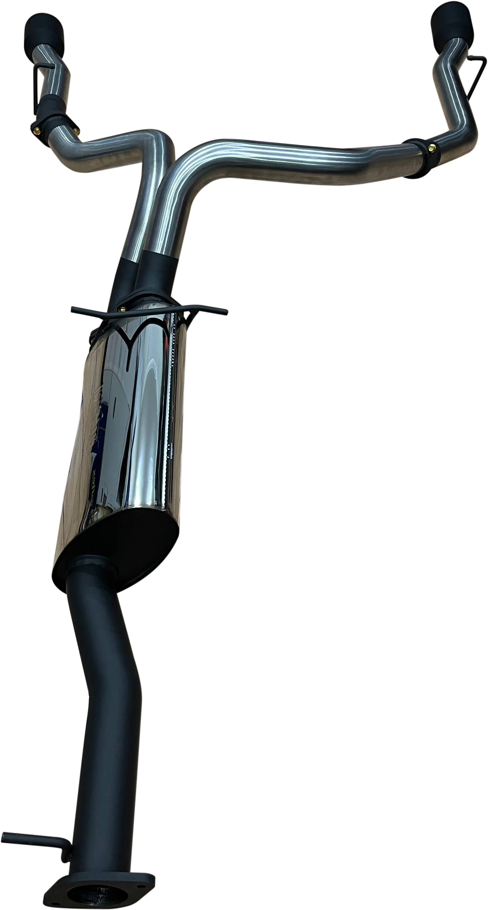 Manta | 3″ Single into Twin Cat Back Exhaust with 5″ Black Tips | RAM 1500 DS 5.7L V8 Ute 2009–2024 - Image 2