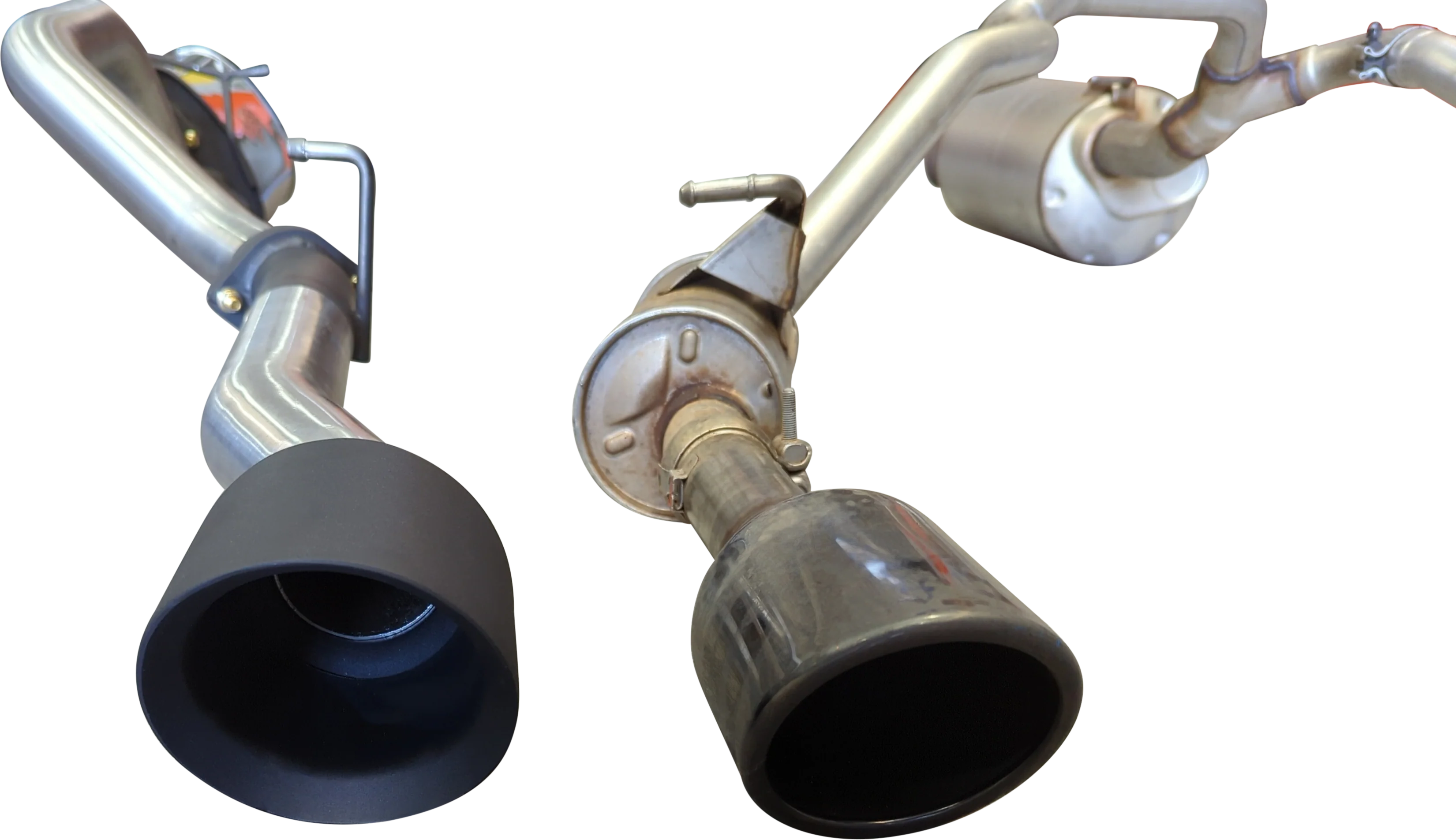Manta | 3″ Single into Twin Cat Back Exhaust with 5″ Black Tips | RAM 1500 DT 5.7L V8 Ute 2020–2025 - Image 6