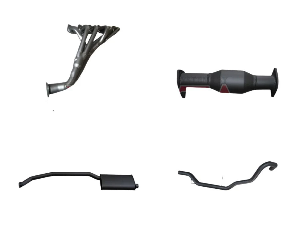 Manta | 2.5″ Full Exhaust System with Muffler Tailpipe | Ford Falcon EA EB ED EF EL 4.0L 6 Cylinder Wagon 1988–1998