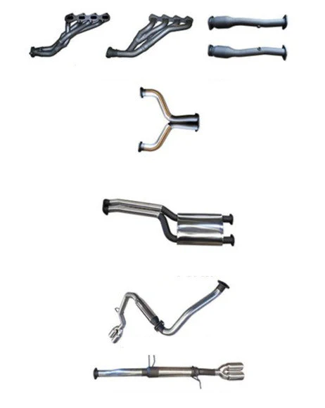 Manta | Twin 2.5″ Full Exhaust System with Extractors, Muffler/Hotdog | Ford Falcon FG XR8 5.4L V8 Ute 2008–2010, FPV GS/Pursuit 5.4L/5.0L V8 Ute 2008–2014