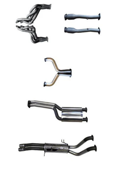 Manta | Twin 2.5″ Full Exhaust System with Extractors, Muffler | FPV GS Pursuit 5.0L V8 Ute FG 2010–2014