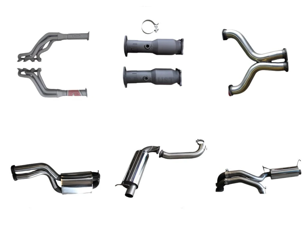 Manta | Twin 3″ Full Exhaust System with Extractors Muffler/Muffler | Ford FG GT 5.0L V8 Sedan 2010–2016