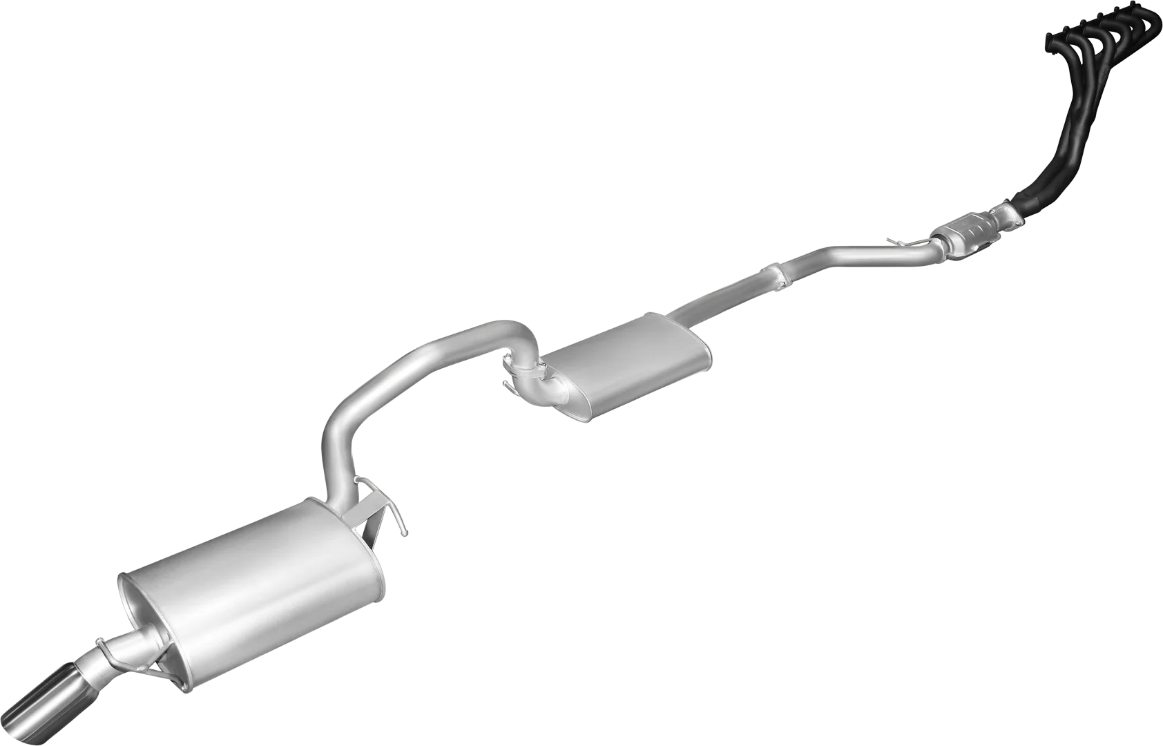 Manta | 2.5" Full System with Muffler | Ford Falcon BA BF 6 Cylinder Sedan 2002–2008 - Image 5