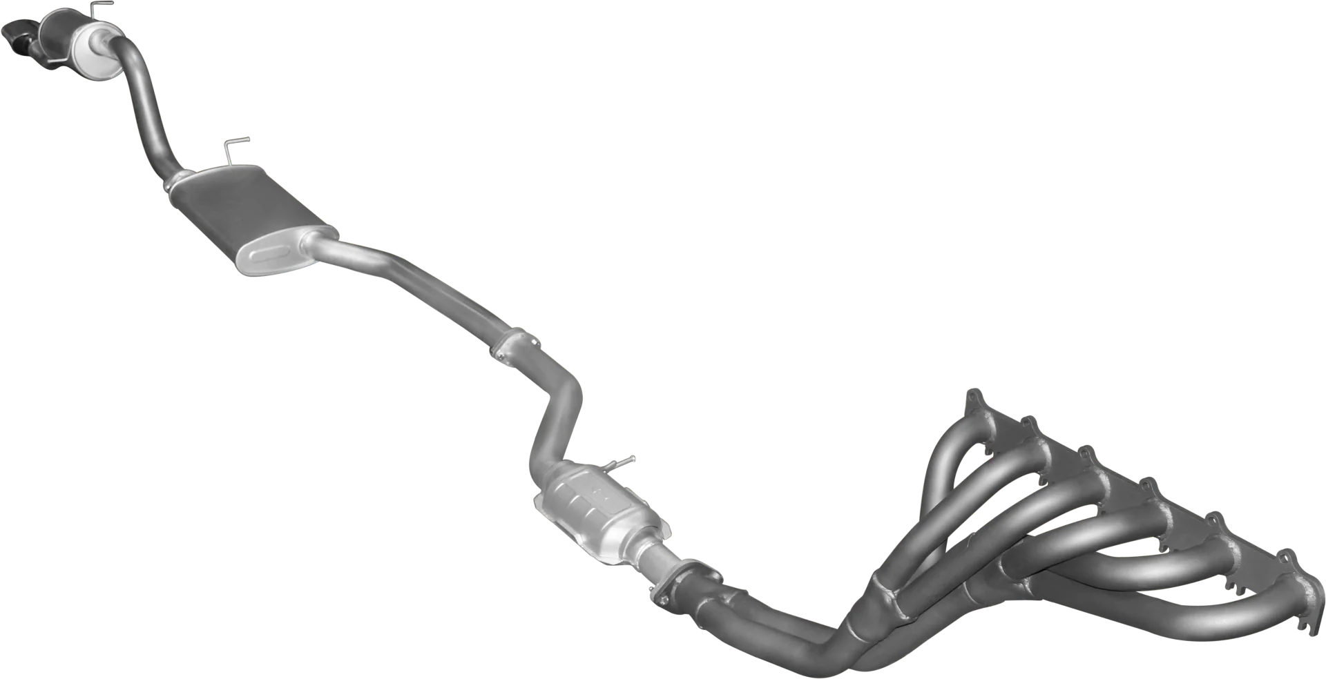 Manta | 2.5" Full Exhaust System with Muffler/Muffler | Ford Falcon BA BF XR6 4.0L 6Cyl Ute 2002–2008 - Image 2