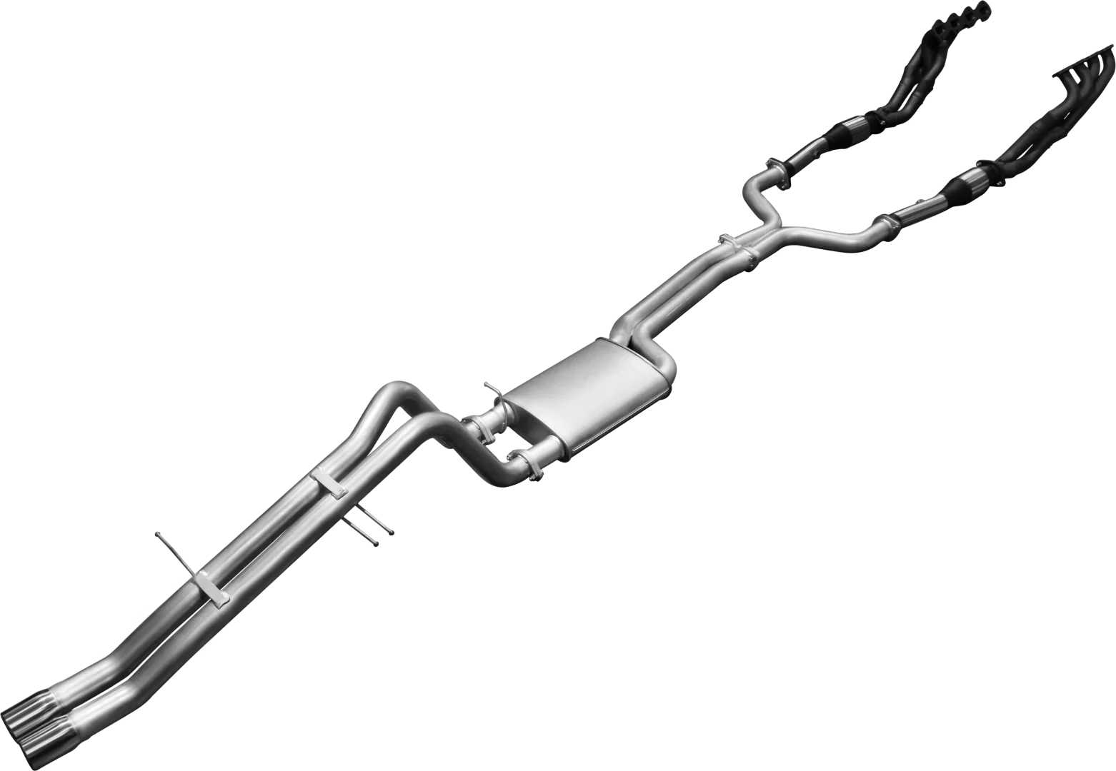 Manta | Twin 2.5" Full Exhaust System with Extractors & Muffler/Tailpipe | Ford Falcon BA BF 5.4L BOSS V8 XR8 & FPV Ute 2002–2008 - Image 5