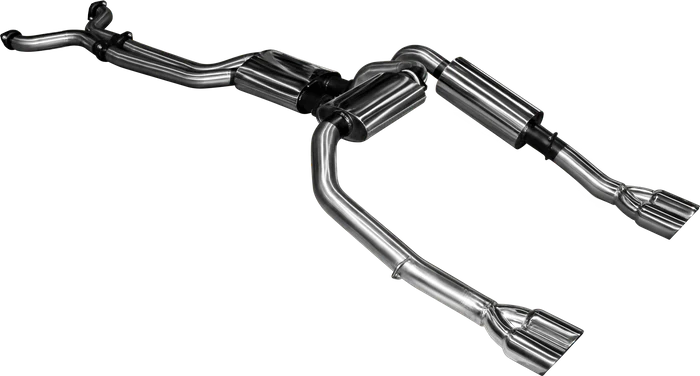 Manta | Twin 3" Cat Back Exhaust System with Muffler/Muffler | Ford Falcon BA BF 5.4L V8 Ute & FPV Pursuit 2002–2008