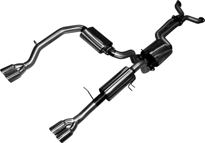 Manta | Twin 3" Cat Back Exhaust System with Muffler/Muffler | Ford Falcon BA BF 5.4L V8 Ute & FPV Pursuit 2002–2008 - Image 2
