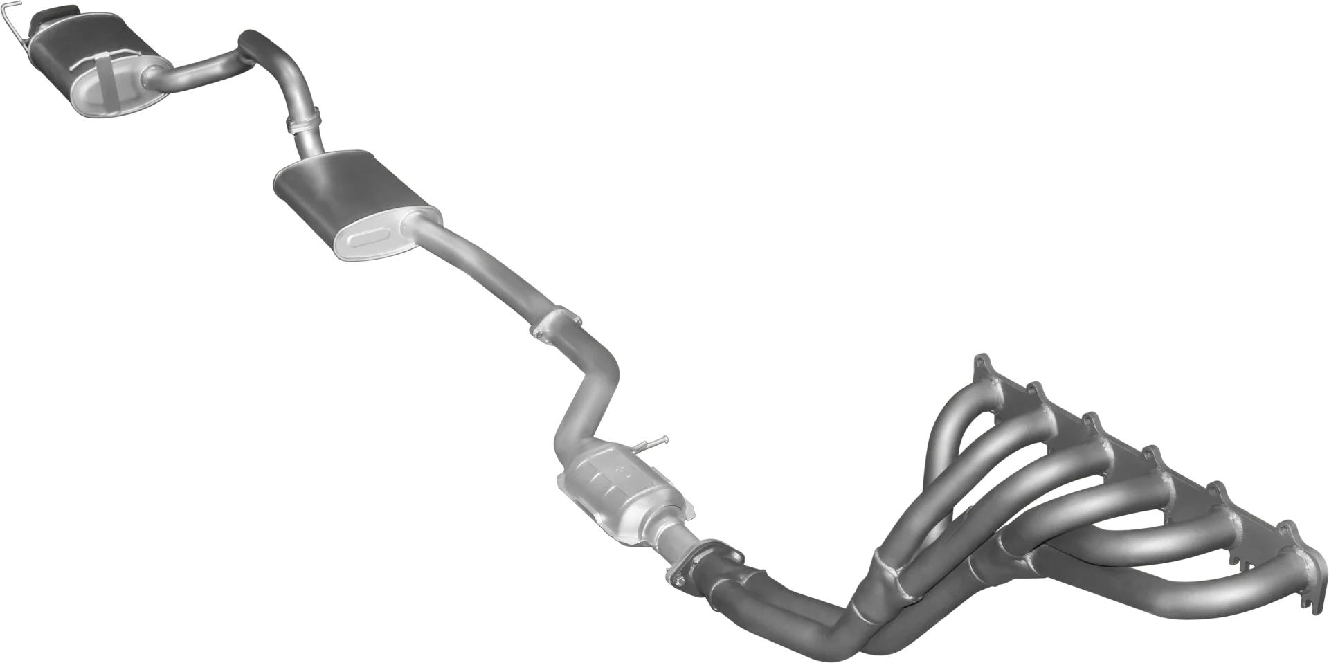 Manta | 2.5in Full Exhaust System with Mufflers | Ford Falcon XR6 4.0L 6Cyl Sedan 2002–2008 - Image 3