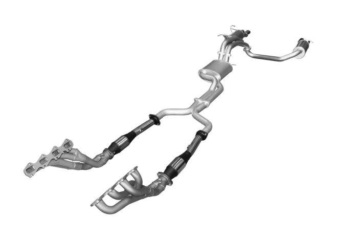 Manta | Twin 2.5″ Full Exhaust System with Extractors Muffler | FPV GT GT-P Force 8 5.4L V8 Sedan 2005–2008 - Image 2