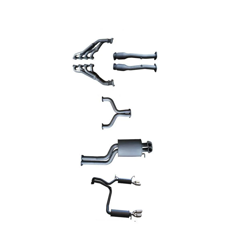 Manta | Twin 2.5″ Full Exhaust System with Extractors Muffler | FPV GT GT-P Force 8 5.4L V8 Sedan 2005–2008 - Image 4