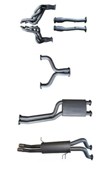 Manta | Twin 2.5″ Full Exhaust System with Extractors, Muffler | FPV GS Pursuit 5.0L V8 Ute FG 2010–2014