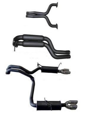 Manta | Twin 2.5″ Cat Back Exhaust System with Hotdog Muffler | Ford Falcon FG XR8 5.4L V8 Sedan 2008–2010