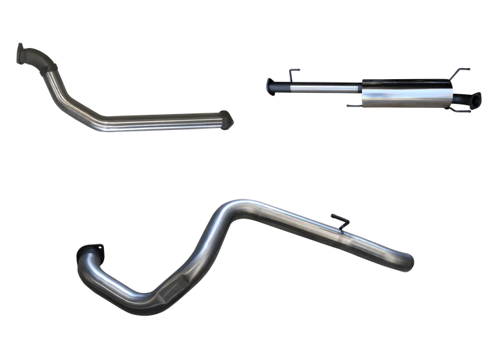 Manta | 3″ Turbo Back Exhaust System without Cat & No Rear Muffler | Toyota Prado KDJ120R KDJ150R 3.0L 2007–2015