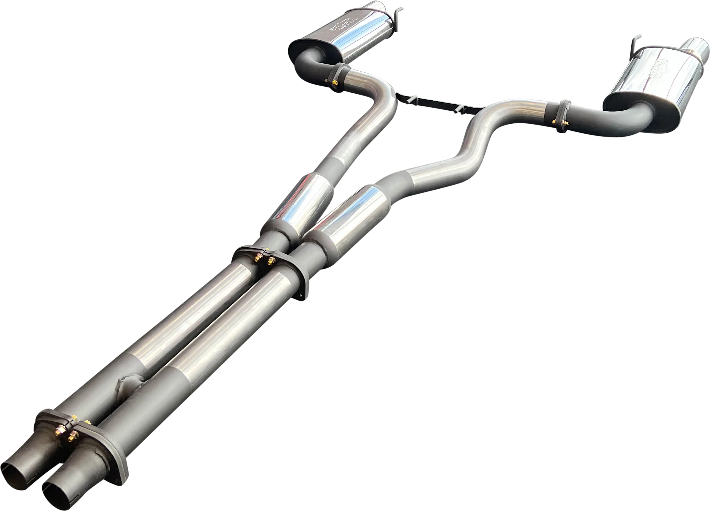 Manta | Twin 3″ Cat Back Exhaust System with Twin Tips | Ford Mustang FM S550 5.0L V8 Fastback Coupe 2015–2017 - Image 2