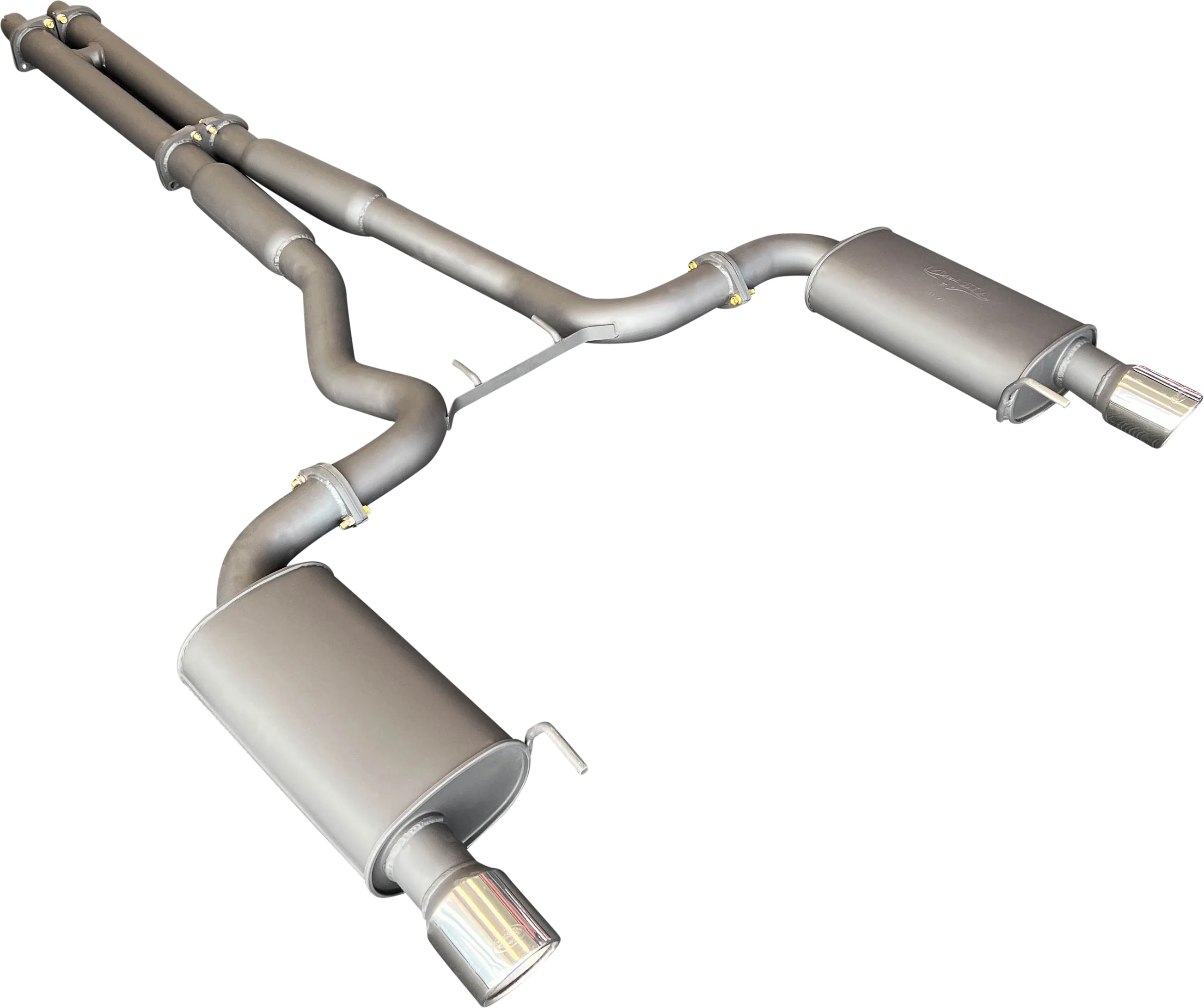 Manta | Twin 3″ Cat Back Exhaust System with Twin Tips | Ford Mustang FM S550 5.0L V8 Coupe 2015–2017 - Image 3