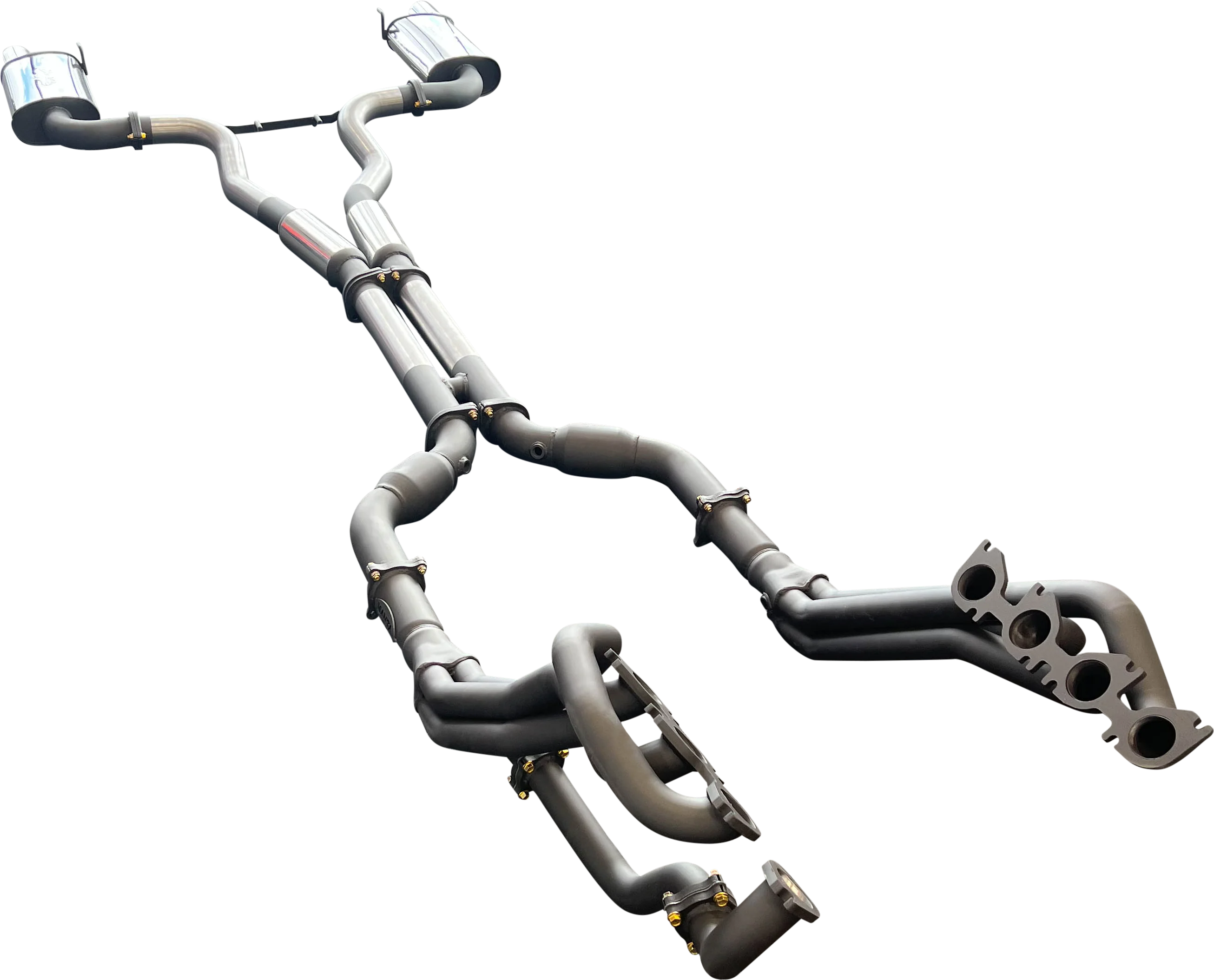 Manta | Twin 3″ Full Exhaust System with 1 7/8″ Headers Twin Tips | Ford Mustang FM S550 5.0L V8 Coupe 2015–2017 - Image 7