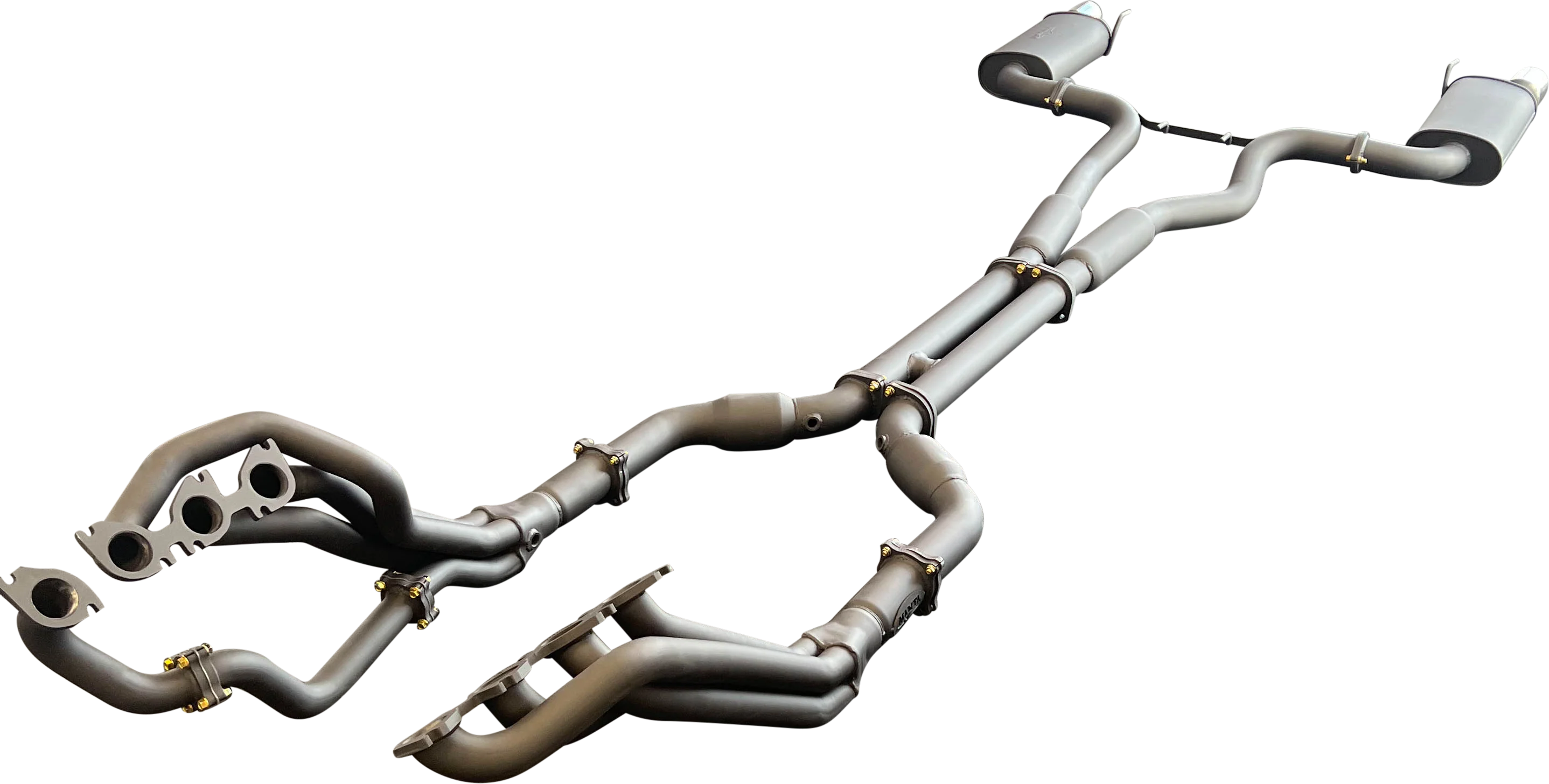 Manta | Twin 3″ Full Exhaust System with 1 7/8″ Headers Twin Tips | Ford Mustang FM S550 5.0L V8 Coupe 2015–2017 - Image 2