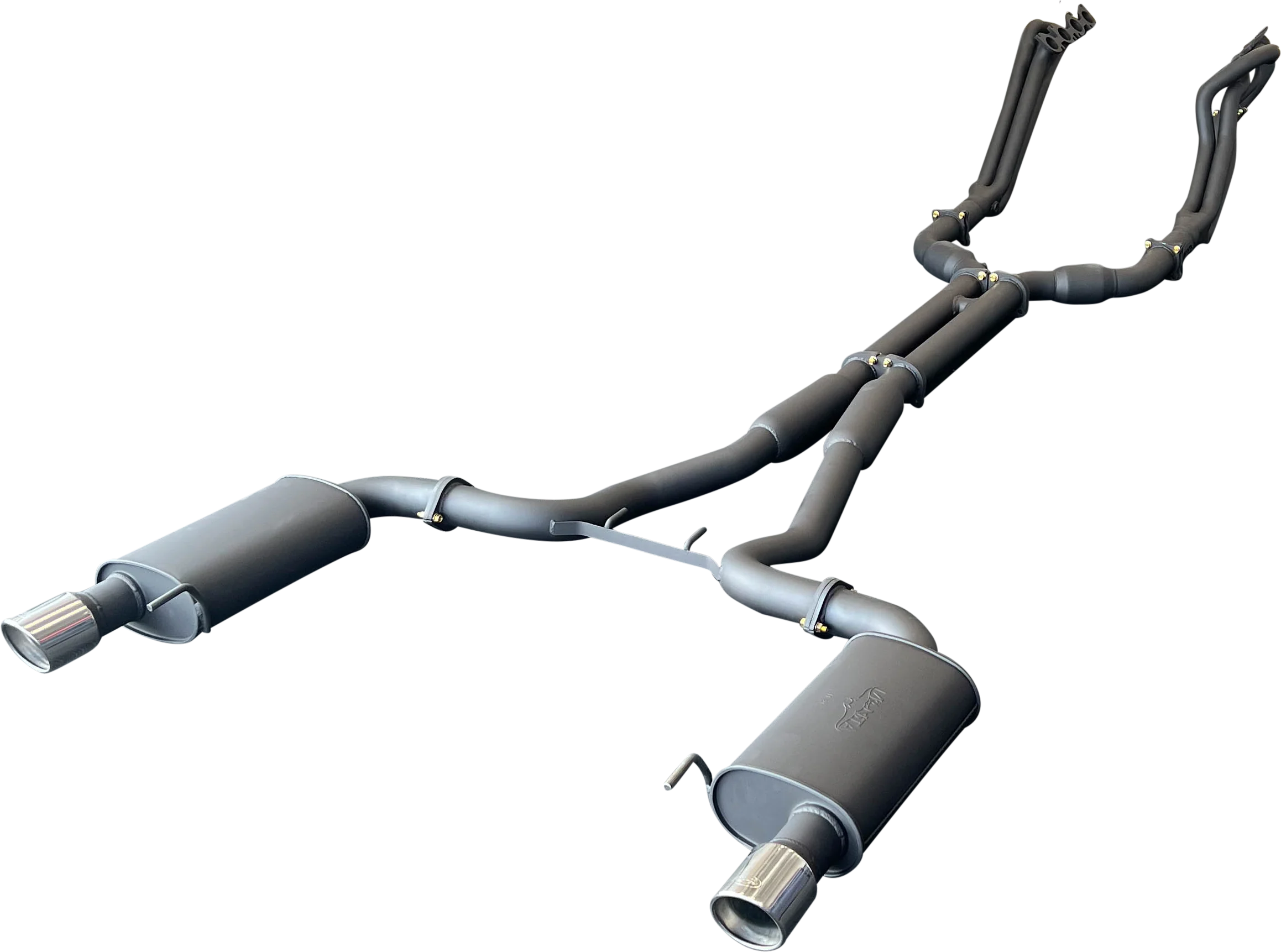Manta | Twin 3″ Full Exhaust System with 1 7/8″ Headers Twin Tips | Ford Mustang FM S550 5.0L V8 Coupe 2015–2017 - Image 5
