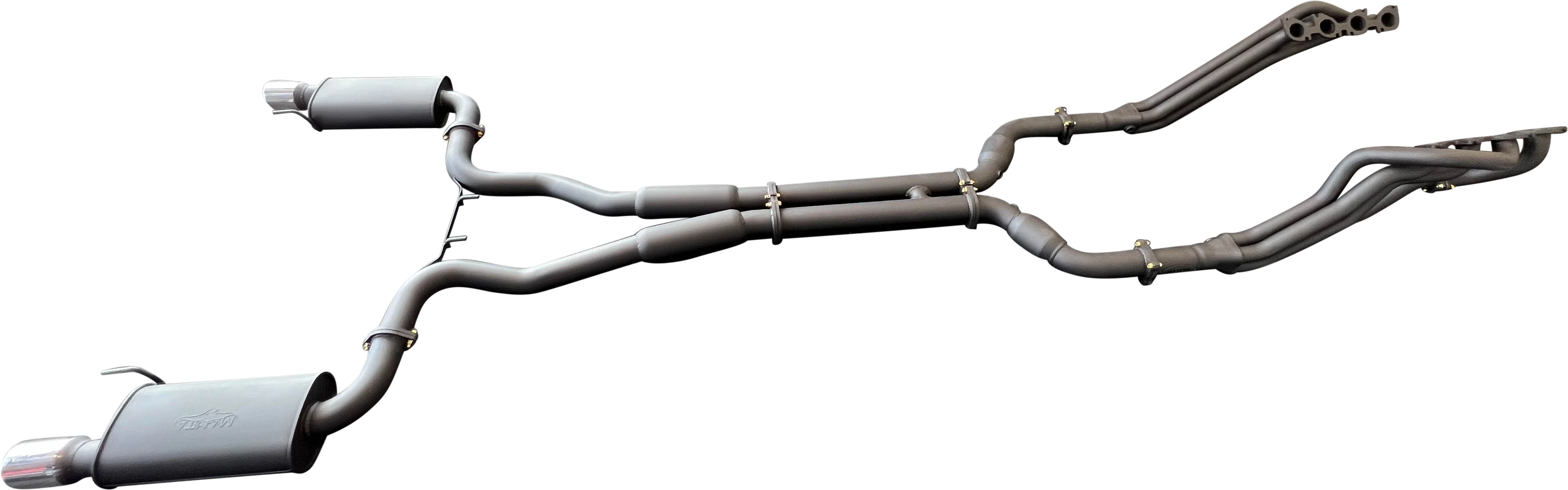 Manta | Twin 3″ Full Exhaust System with 1 7/8″ Headers Twin Tips | Ford Mustang FM S550 5.0L V8 Coupe 2015–2017 - Image 6